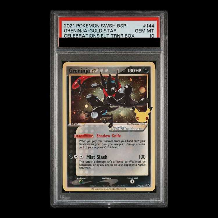 [PSA10] Greninja☆(25th/English version)(P){SWSH144}[-]. 1枚