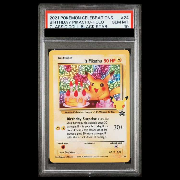 [PSA10]_ no Pikachu 《25th》 (promo) {24/053} [Outside Umi]. 1枚