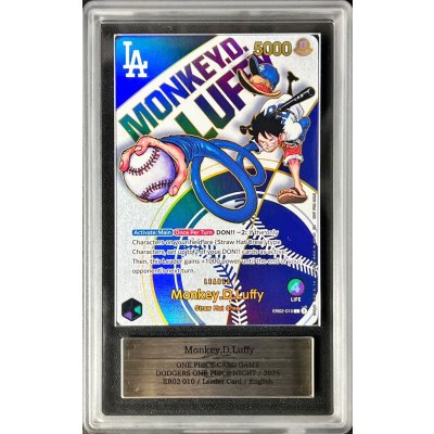 ARS10 authenticated] Monkey D. Luffy (English version / Dodgers) [L] {EB02-010} 1枚