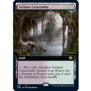 (FOIL)(フルアート)新緑の地下墓地/Verdant Catacombs《英語》【MH2】 1枚