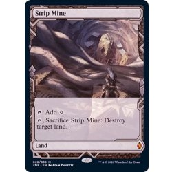 [EX+](FOIL)(フルアート)露天鉱床/Strip Mine《英語》【ZNE】 1枚