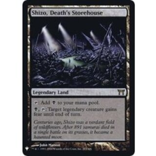 死の溜まる地、死蔵/Shizo, Death's Storehouse《英語》【Reprint Cards(Mystery Booster FOIL)】 1枚