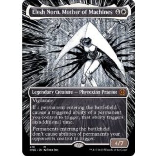 [EX](フルアート)(415)機械の母、エリシュ・ノーン/Elesh Norn, Mother of Machines《英語》【ONE】 1枚