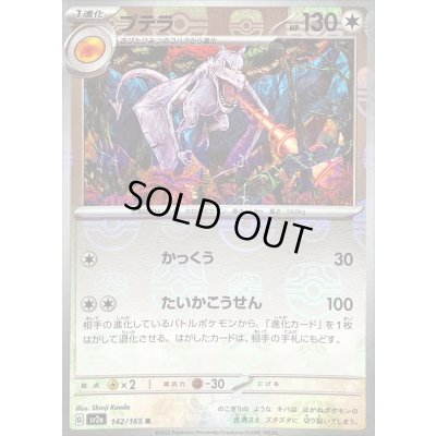 142⁄165⁄SV2A⁄BM2 ミラー)プテラ(マスターボール柄)