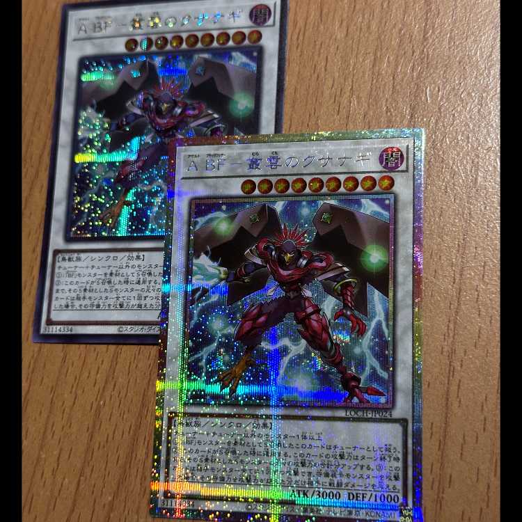 PSE&SE A BF-叢雲のクサナギ プリシク&シク 2枚