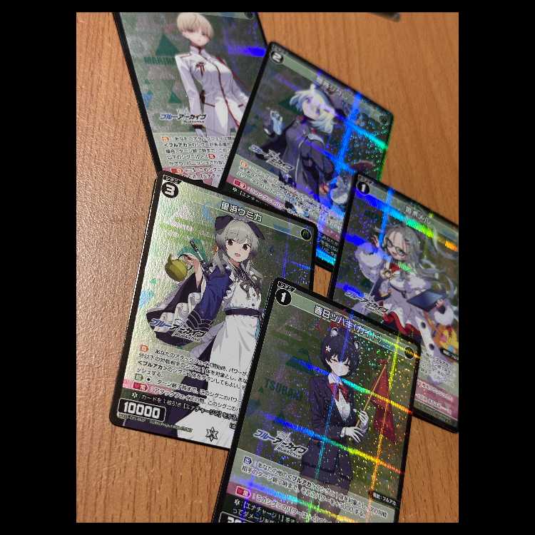 P-R5種 里浜ウミカ+池倉マリナ+間宵シグレ+春日ツバキ(ガイド)+姫木メル 5枚