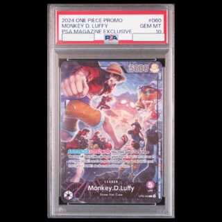 【PSA10】 モンキー・D・ルフィ[英語版] illust:tatsuya OP05-060 1枚