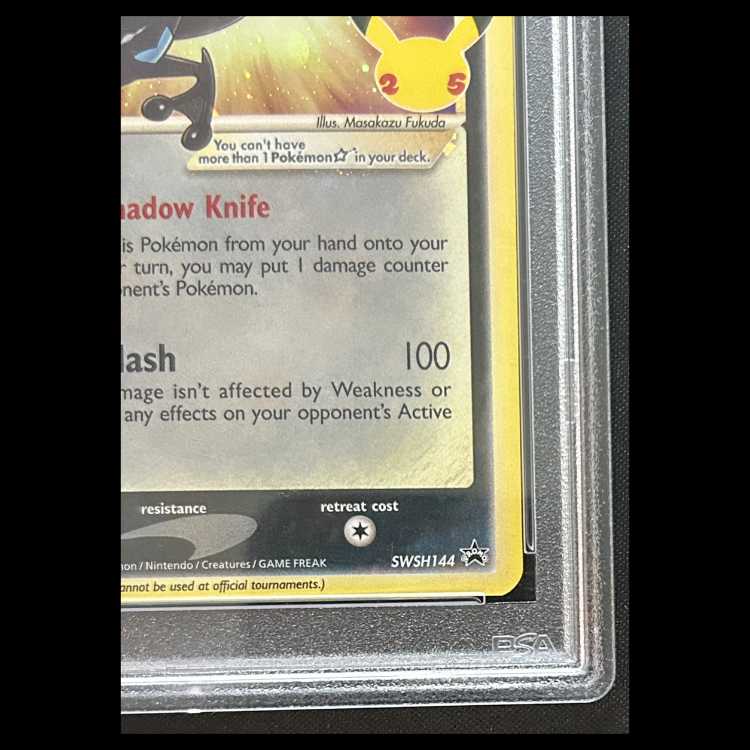 【PSA10】ゲッコウガ☆(25th/英語版)(P){SWSH144}[-] 1枚