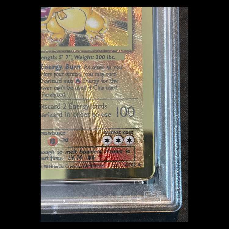 【PSA9】リザードン メタルカードプロモ 4/102 1枚