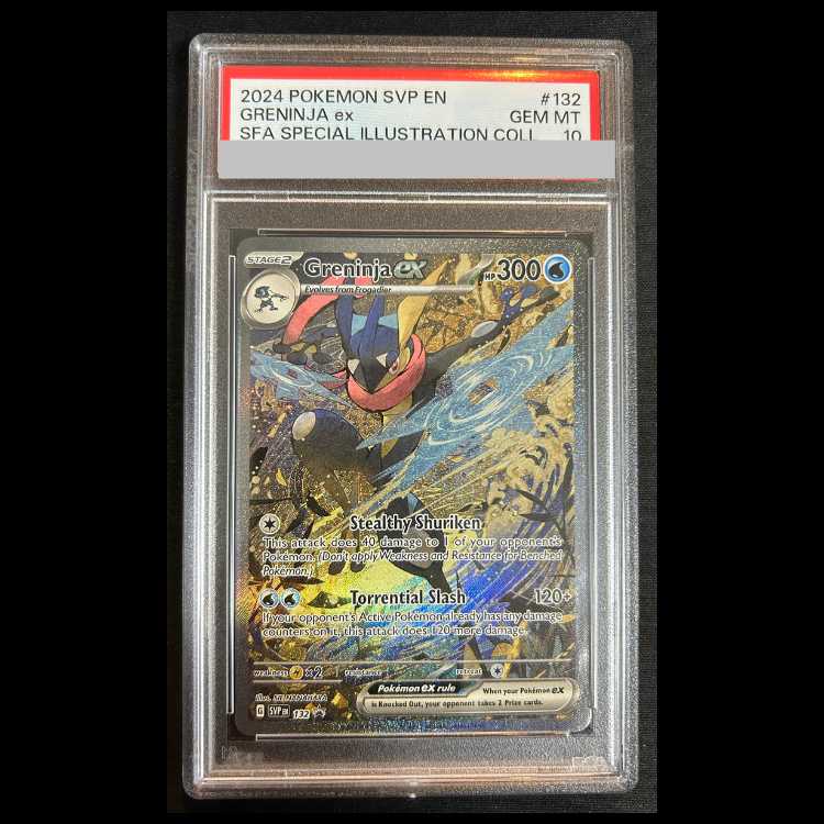 【PSA10】Greninja ex(ゲッコウガex) 132/SV-P 1枚