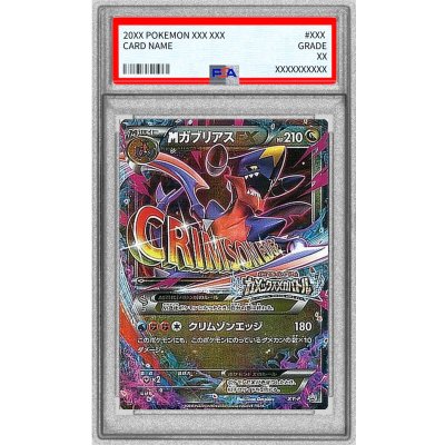 〔※状態難/PSA10鑑定済〕MガブリアスEX【P】{XY-P} 1枚