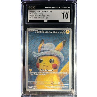 CGC10鑑定済〕Pikachu with Grey Felt Hat(ゴッホピカチュウ)【P】{085