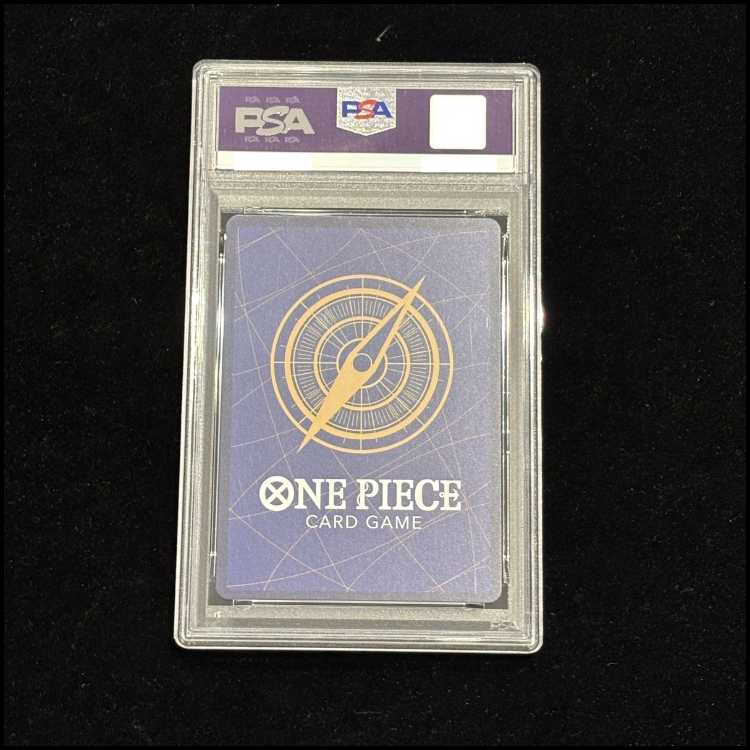 【PSA10】ジュラキュール・ミホーク(パラレル)(スーパーパラレル)(コミックパラレル・コミパラ・漫画背景) P-SEC OP14-119 1枚