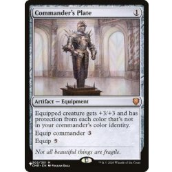 統率者の板金鎧/Commander's Plate《英語》【Reprint Cards(Secret Lair Commander)】 1枚