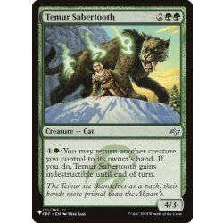 ティムールの剣歯虎/Temur Sabertooth《英語》【Reprint Cards(Secret Lair Commander)】 1枚