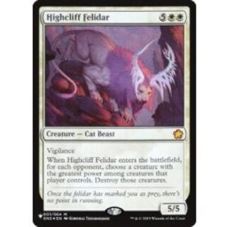 Highcliff Felidar《英語》【Reprint Cards(Secret Lair Commander)】 1枚