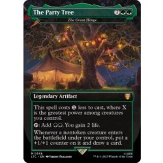 [EX+](フルアート)(348)誕生祝いの木/The Party Tree　//　グレートヘンジ/The Great Henge《英語》【LTC】 1枚