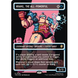 (サージFOIL)(フルアート)無敵の存在、クランゲ/Krang, the All-Powerful《英語》【TMC】 1枚