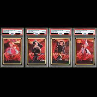 4連番セット【PSA10】ドン!!カード(ナミ,ハンコック,ロビン,ウタ)(パラレル)(スーパーパラレル)(EB03)  4枚