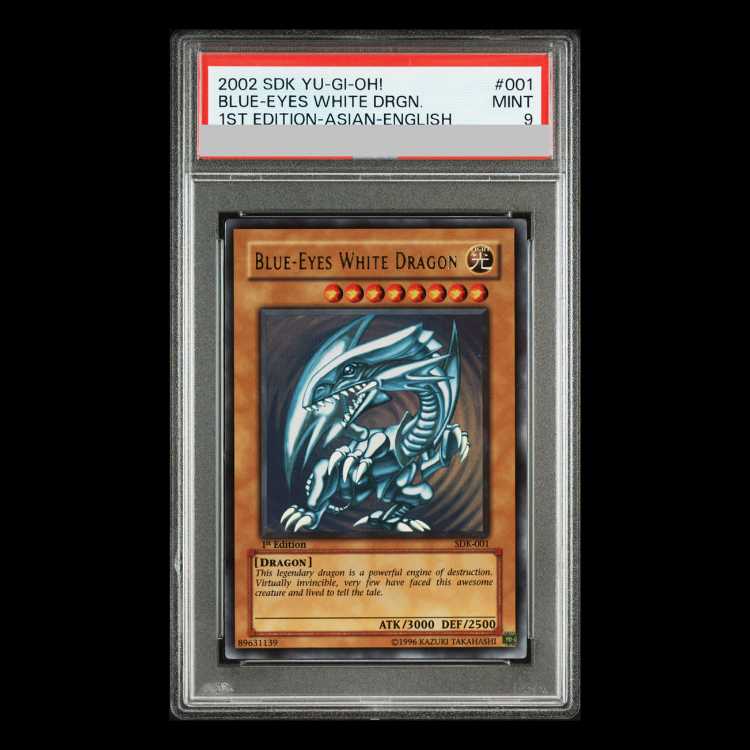 【PSA9】 青眼の白龍 SDK-001 アジア 1枚