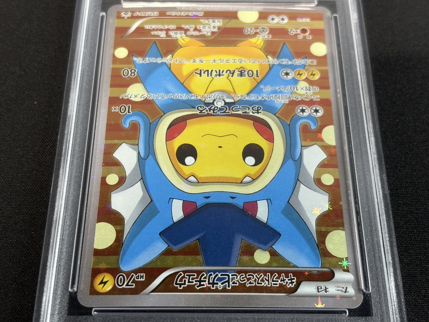 〔PSA10鑑定済〕ギャラドスごっこピカチュウ【P】{151/XY-P} 1枚