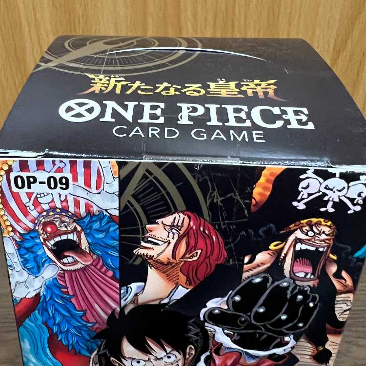 新たなる皇帝 未開封BOX ワンピースカードゲーム 1BOX