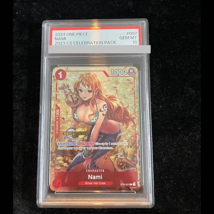 【PSA10】 ナミ 《英語版》 (CS2023/illust:Koushi Rokushiro) [C] {ST01-007} 1枚