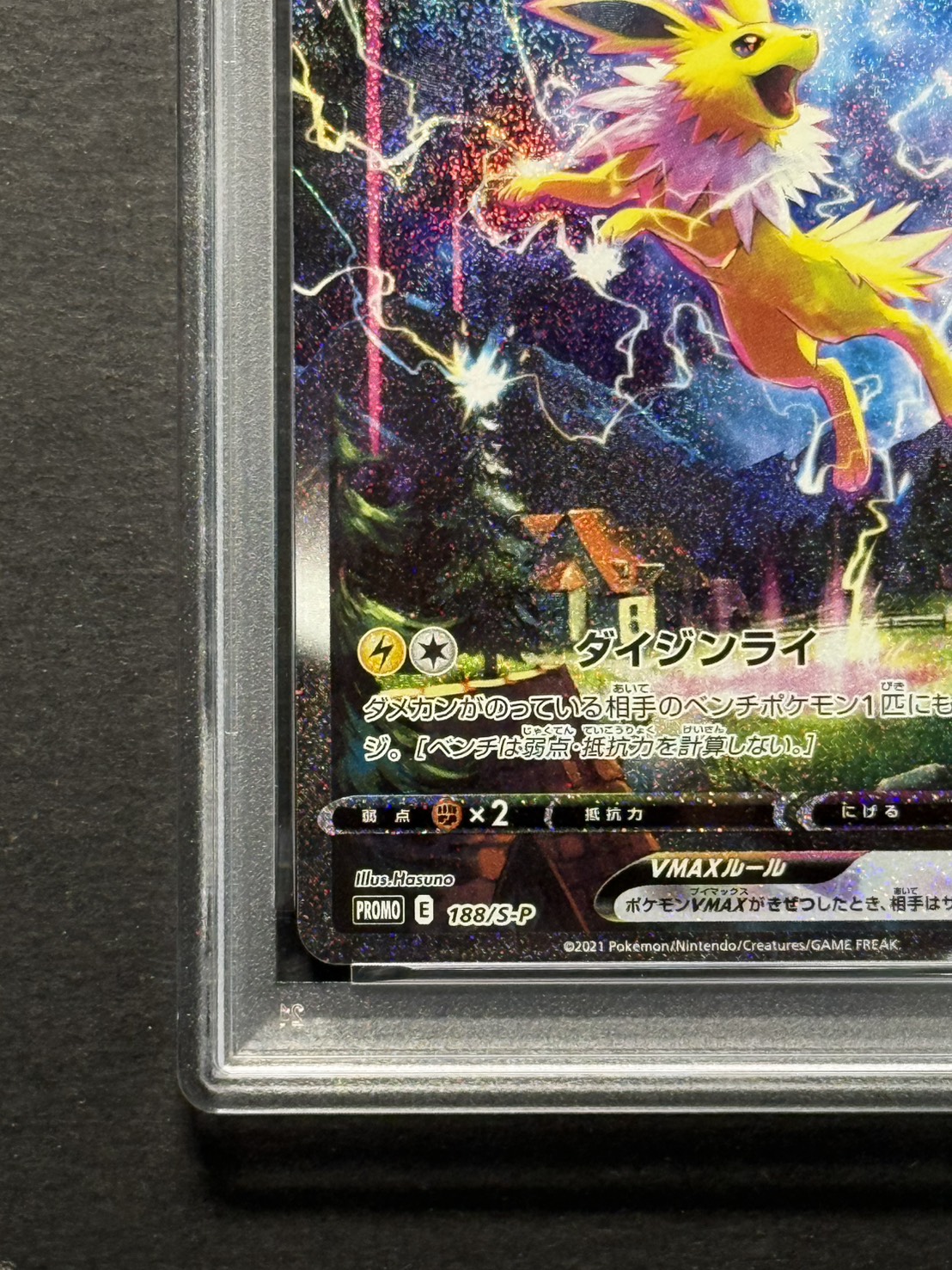 〔PSA10鑑定済〕サンダースVMAX(SA仕様)【P】{188/S-P} 1枚