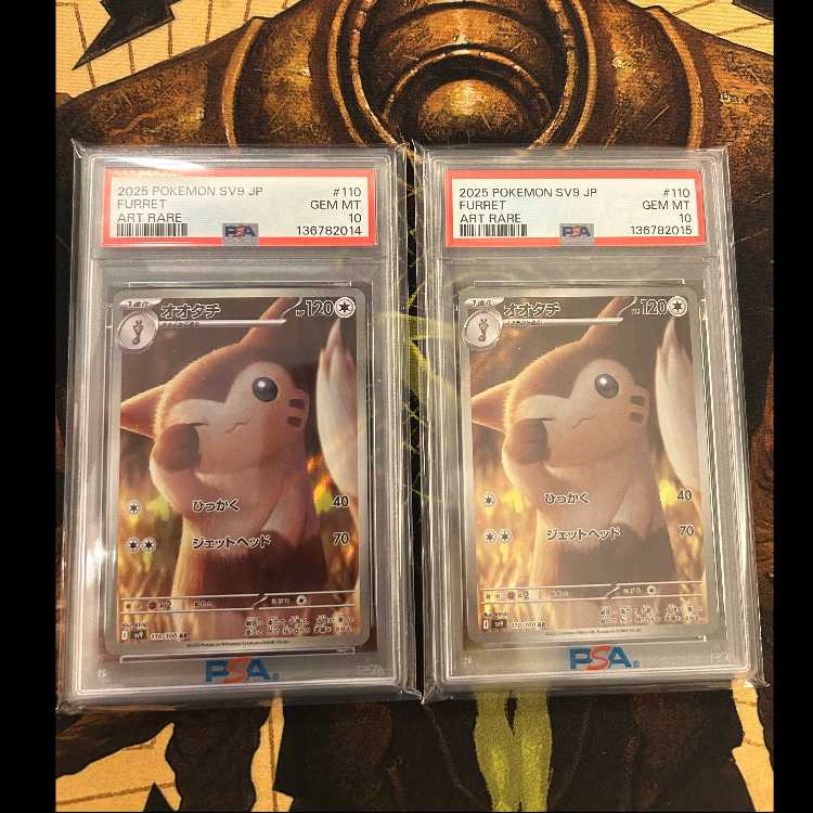 【PSA10】連番オオタチ AR 110/100　おまけ付き 3枚