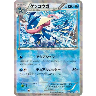 〔状態B〕ゲッコウガ【P】{209/XY-P} 1枚