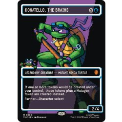 [EX+](サージFOIL)(フルアート)チームの頭脳、ドナテロ/Donatello, the Brains《英語》【TMC】 1枚