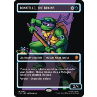 [EX+](サージFOIL)(フルアート)チームの頭脳、ドナテロ/Donatello, the Brains《英語》【TMC】 1枚