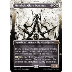 [EX](ショーケース枠)栄光のドミヌス、モンドラク/Mondrak, Glory Dominus《英語》【ONE】 1枚