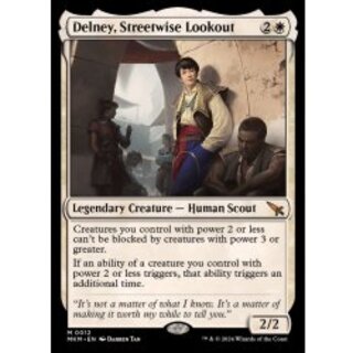世慣れた見張り、デルニー/Delney, Streetwise Lookout《英語》【MKM】 1枚