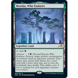 耐え抜くもの、母聖樹/Boseiju, Who Endures《英語》【NEO】 1枚