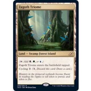 ゼイゴスのトライオーム/Zagoth Triome《英語》【IKO】 1枚