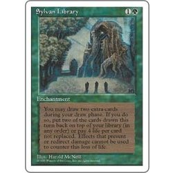 [EX]森の知恵/Sylvan Library《日本語》【4ED】 1枚