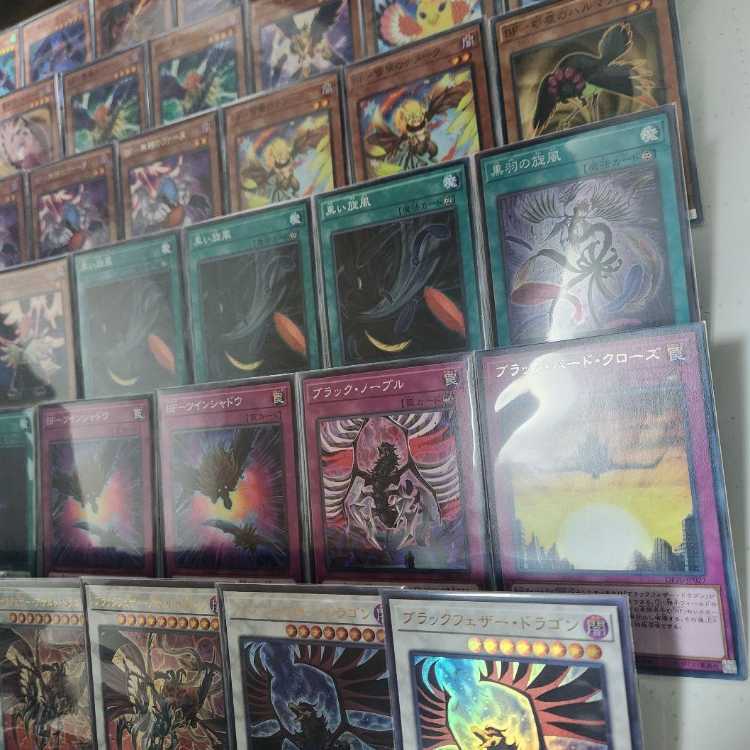 山屋　即日発送　BFデッキ　ブラックフェザーデッキ 構築済みデッキ　BF－毒風のシムーン　BF-幻耀のスズリ　BF－上弦のピナーカ　BF－フルアーマード・ウィング　ブラックフェザー・アサルト・ドラゴン　A BF-叢雲のクサナギ  1枚