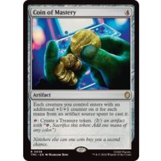(サージFOIL)達人のコイン/Coin of Mastery《英語》【TMC】 1枚