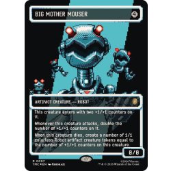 (サージFOIL)(フルアート)マウサーのビッグマザー/Big Mother Mouser《英語》【TMC】 1枚