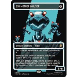 (サージFOIL)(フルアート)マウサーのビッグマザー/Big Mother Mouser《英語》【TMC】 1枚