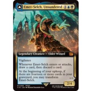 (FOIL)(フルアート)(0483)オリジナル、アシエン・エメトセルク/Emet-Selch, Unsundered《英語》【FIN】 1枚