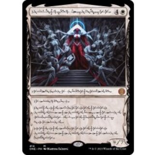 [EX+](ファイレクシア語)機械の母、エリシュ・ノーン/Elesh Norn, Mother of Machines《ファイレクシア語》【ONE】 1枚