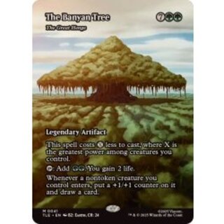 [EX+](FOIL)(フルアート)バンヤングローブの木/The Banyan Tree　//　グレートヘンジ/The Great Henge《英語》【TLE】 1枚