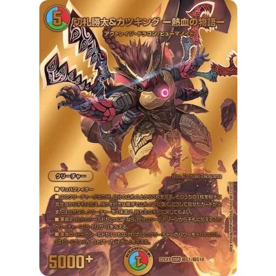 切札勝太&カツキングー熱血の物語ー【DSR】{22EX1超G1/超G10}《多》 1枚