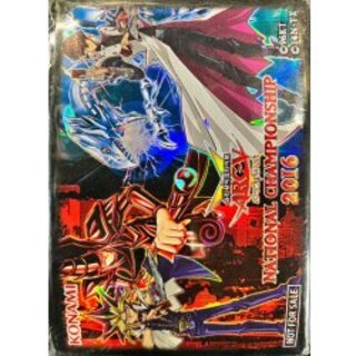 〔状態A-〕スリーブ『武藤遊戯&海馬瀬人(NATIONALCHAMPIONSHIP2016)』50枚入り【-】{-}《スリーブ》 1