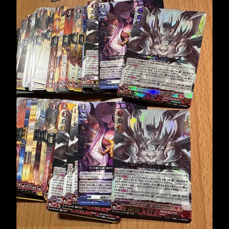 TDR付2セット！ヴァンガードぶっちぎりスタートデッキ 帝国の暴竜 30枚