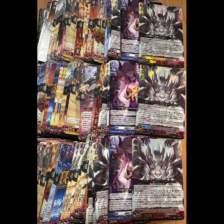 TDR付3セット！ヴァンガードぶっちぎりスタートデッキ 帝国の暴竜 30枚