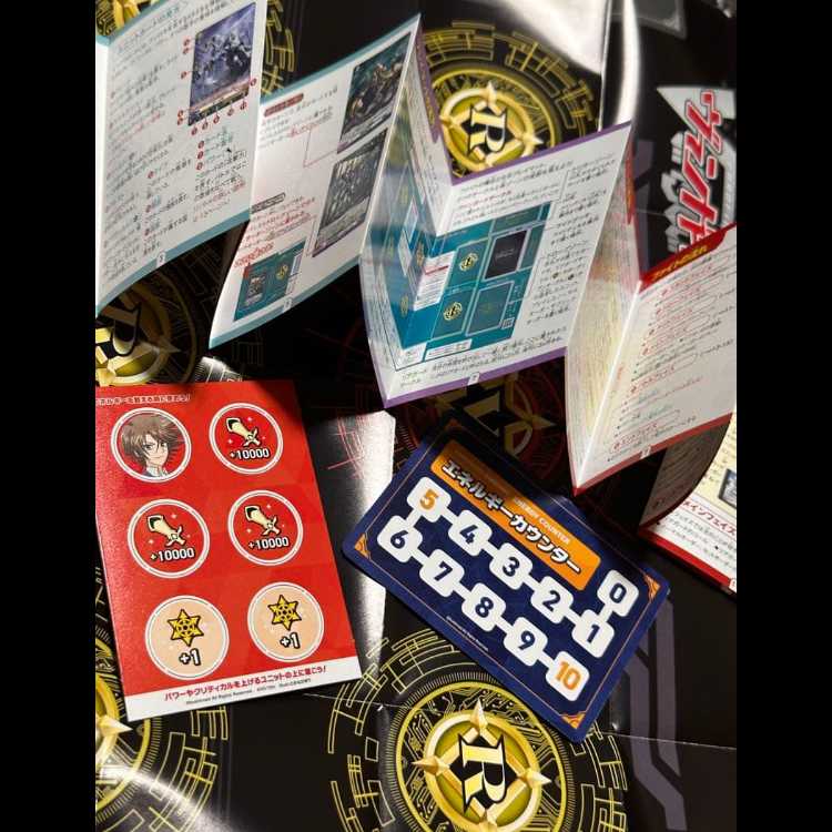 エネルギーカウンター ファイターズコイン プレイシート10個セット ヴァンガード 1枚