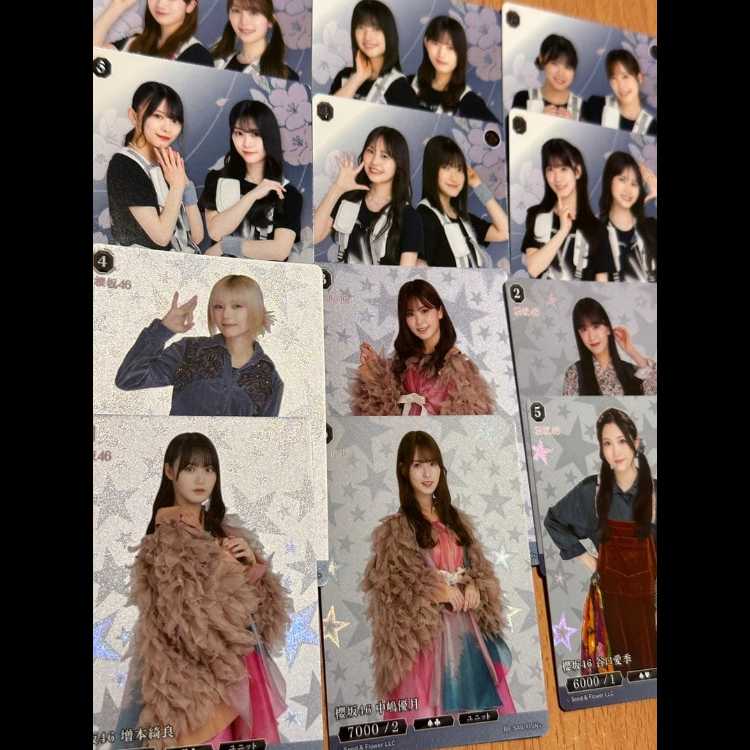 黒SR/R+/N+/R/N全種類 櫻坂46×ビルディバイドブライト 30枚